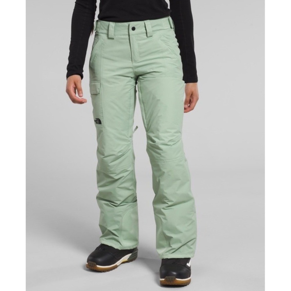The North Face Women PLUS 1X Freedom insulated waterproof Snow ski Pant Sage NWT
